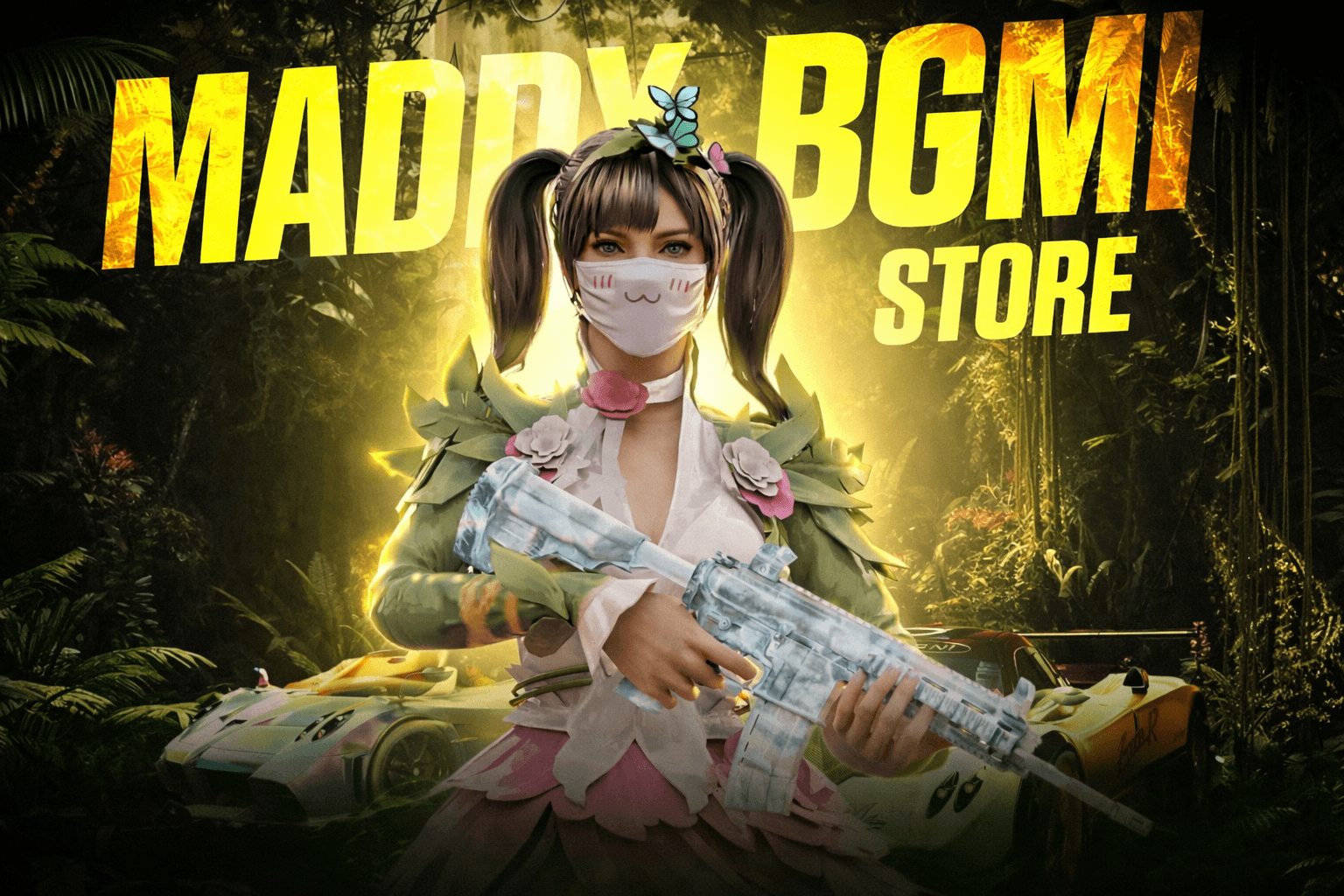Maddy BGMI Store Official Banner Artwork